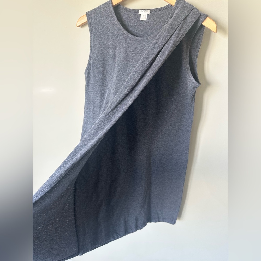 J.Crew Drapery Knit Sleeveless Dress Size XS - Picture 2 of 5